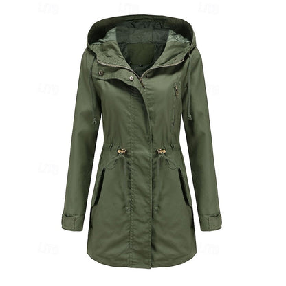 Matilda | Hooded Longline Utility Coat