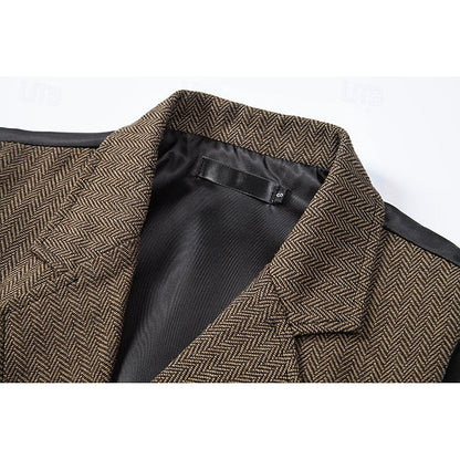 Ellery | Herringbone Double-Breasted Waistcoat
