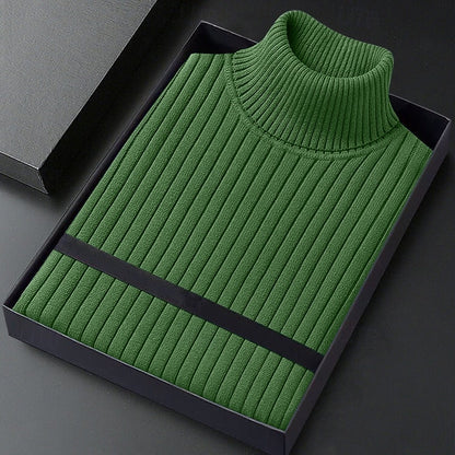 Hamish | Ribbed Roll-Neck Jumper