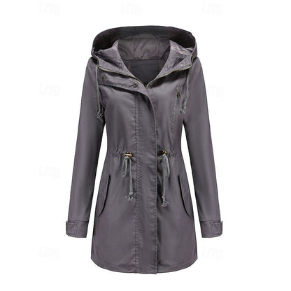 Matilda | Hooded Longline Utility Coat
