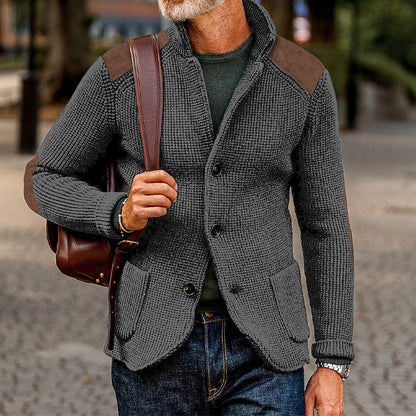 Baxter | Structured Stand-Collar Cardigan