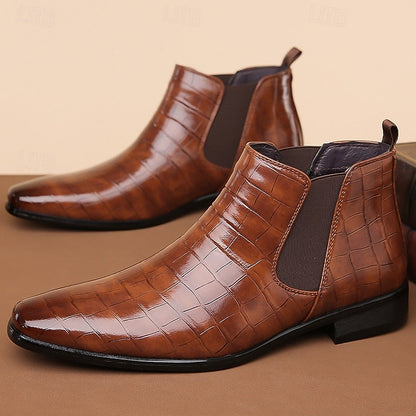 Caspian | Polished Chelsea Boots