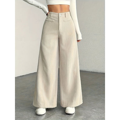 Gwyneth | Wide-Leg High-Waist Trousers