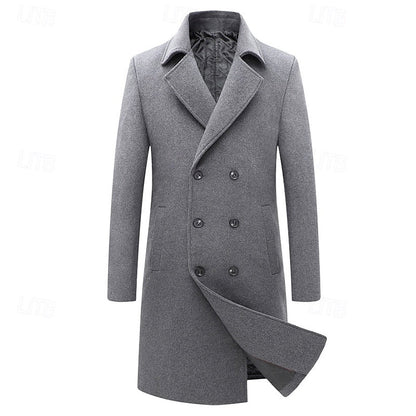 Bertram | Tailored Double-Breasted Overcoat