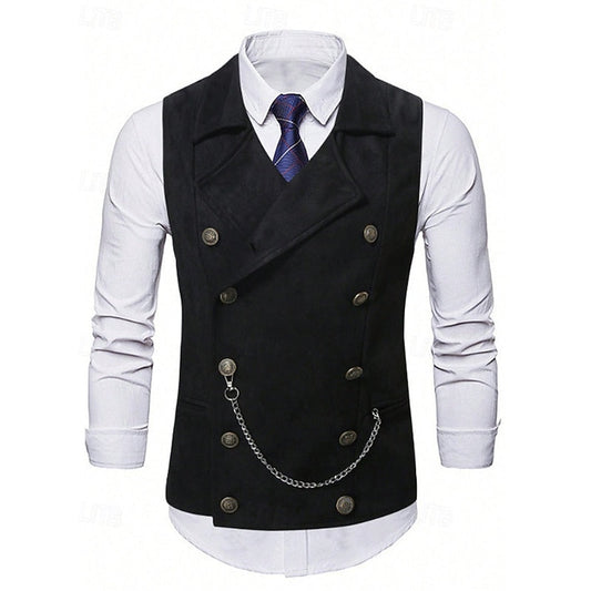 Ellis | Double-Breasted Tailored Waistcoat
