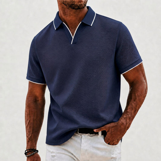 Zeke | Classic Collar Knit Polo