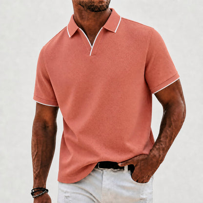 Zeke | Classic Collar Knit Polo
