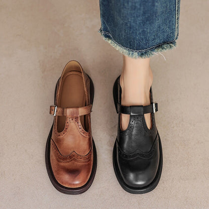 Louisa | Elegant Premium Strap Loafers