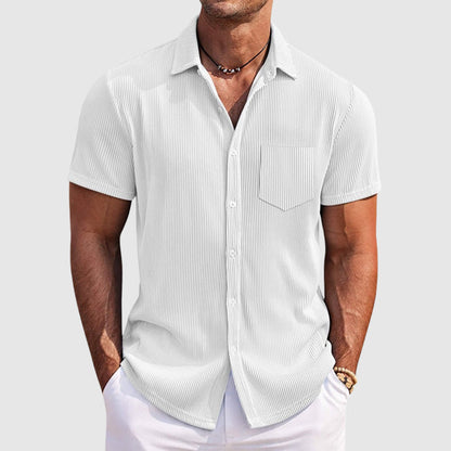 Arthur | Short Sleeve Button-Up Shirt