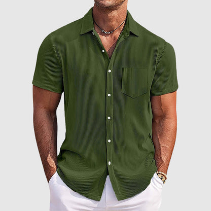 Arthur | Short Sleeve Button-Up Shirt