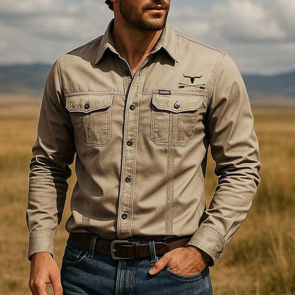 Wyatt | Rugged Western Utility Shirt
