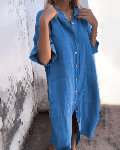 NATALIE | IBIZA STYLE SHIRT DRESS