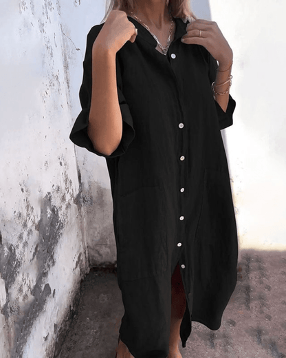 NATALIE | IBIZA STYLE SHIRT DRESS