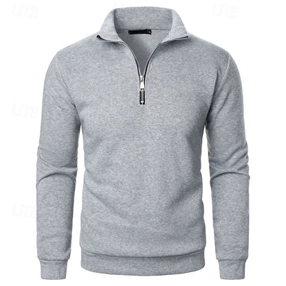 Gerald | Classic Quarter-Zip Pullover