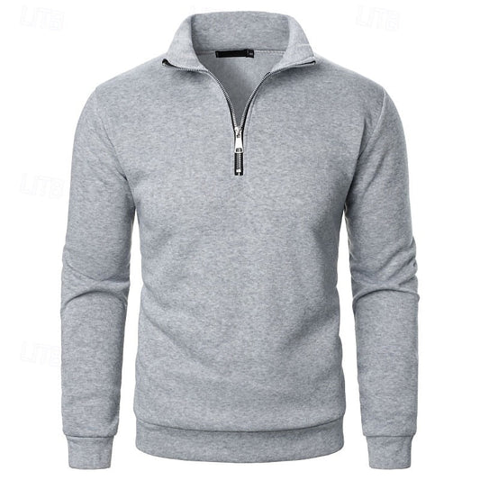 Gerald | Classic Quarter-Zip Pullover