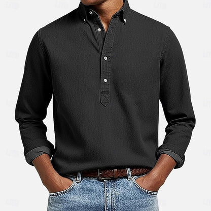 Bennett | Classic Popover Button-Down Shirt