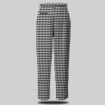 Spencer | Tailored Houndstooth Trousers