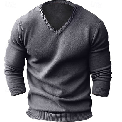 Foster | Refined V-Neck Jumper