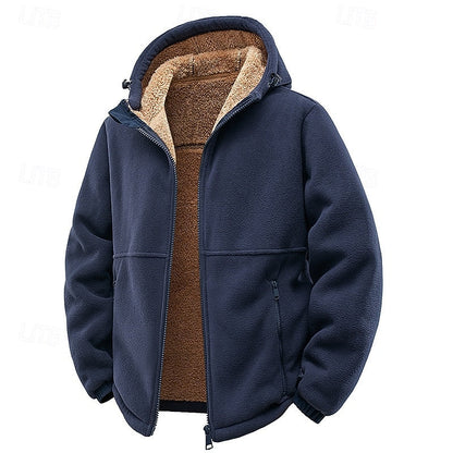 Tristan | Cosy Lined Hooded Jacket