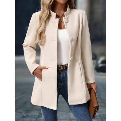 Ingrid | Elegant Stand-Collar Coat