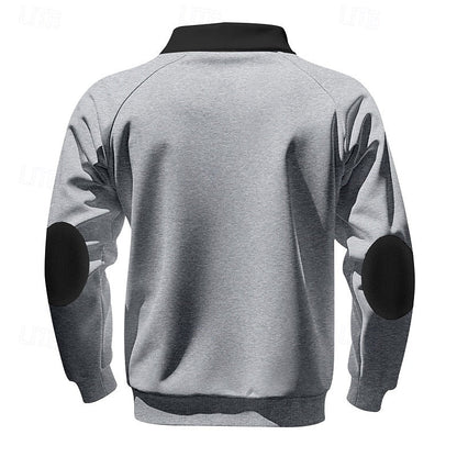 Jasper | Quarter-Zip Stand-Collar Pullover