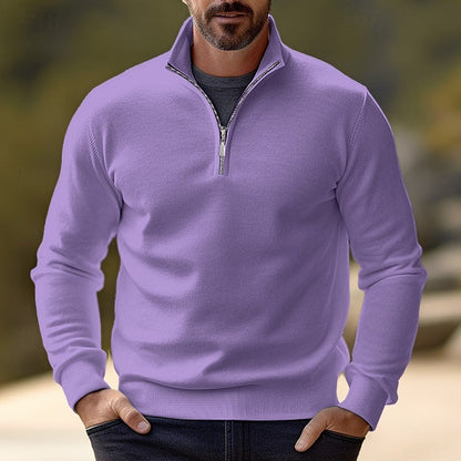 Gregor | Refined Half-Zip Pullover