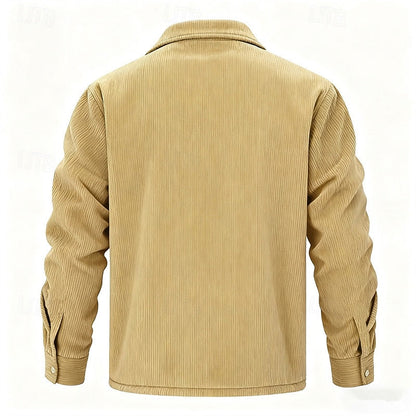 Dalton | Ribbed Fleece-Lined Jacket