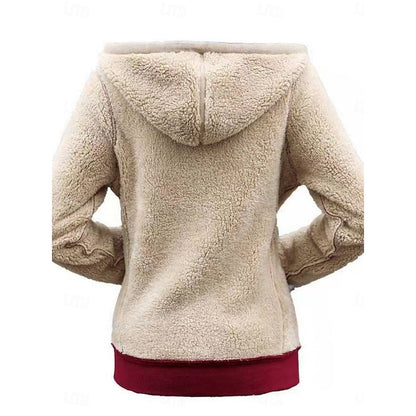 Marina | Cosy Lined Hooded Zip Jacket