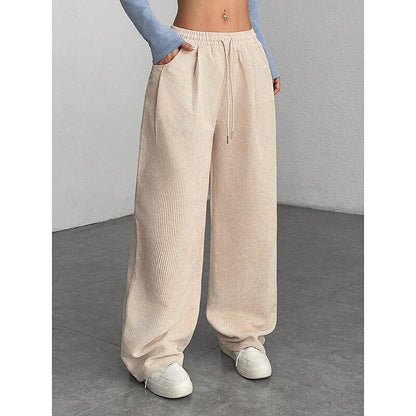 Della | Relaxed Wide-Leg High-Waist Trousers