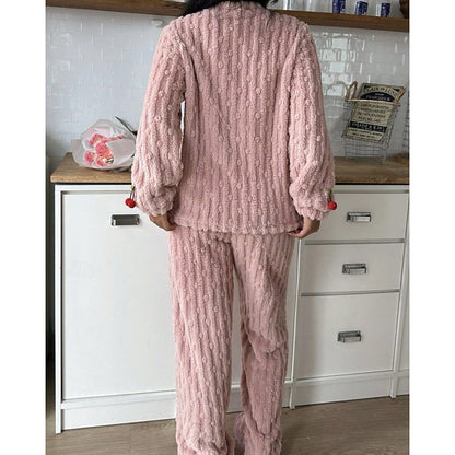 Delilah | Cosy Cherry Two-Piece Set