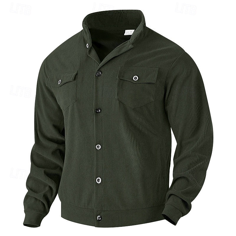 Beckett | Ribbed Utility Jacket