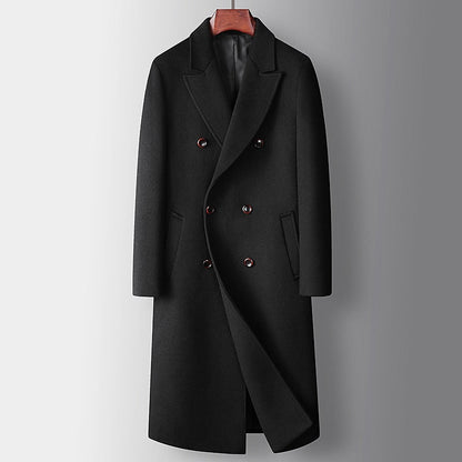 Montgomery | Double-Breasted Longline Overcoat