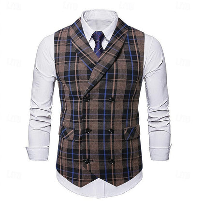 Damien | Refined Double-Breasted Waistcoat