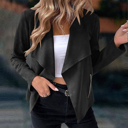 Antonia | Draped Waterfall Jacket