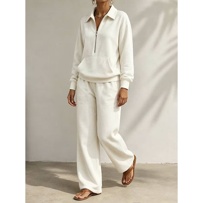 Beatrix | Relaxed Half-Zip Two-Piece Set