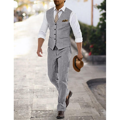 Elias | Tailored Summer Two-Piece Set