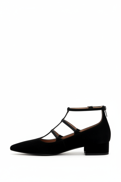Sorelle | Classic Nude Block Heel Pumps
