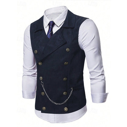 Ellis | Double-Breasted Tailored Waistcoat