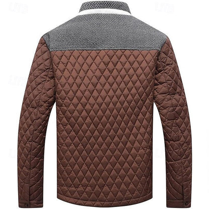 Maxwell | Quilted Stand-Collar Jacket