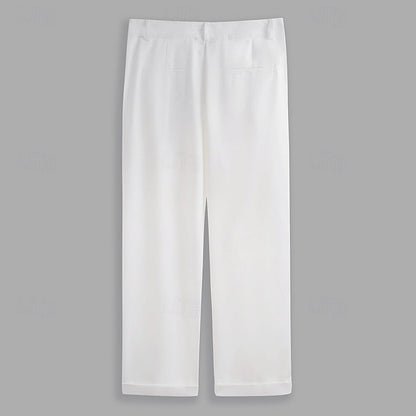 Preston Hollow | Tailored Straight-Leg Trousers