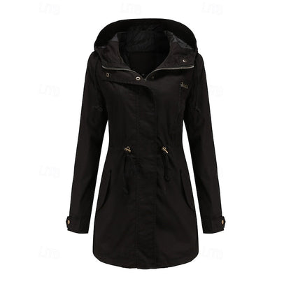 Matilda | Hooded Longline Utility Coat