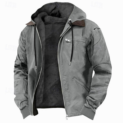Bennet | Fleece-Lined Hooded Zip Jacket