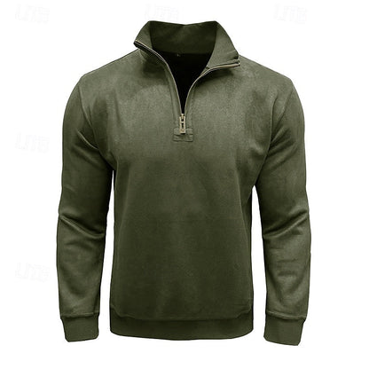 Holden | Refined Quarter-Zip Sweatshirt