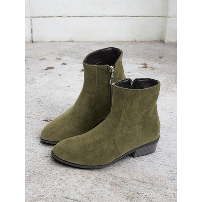 Hazel | Refined Block-Heel Ankle Boots