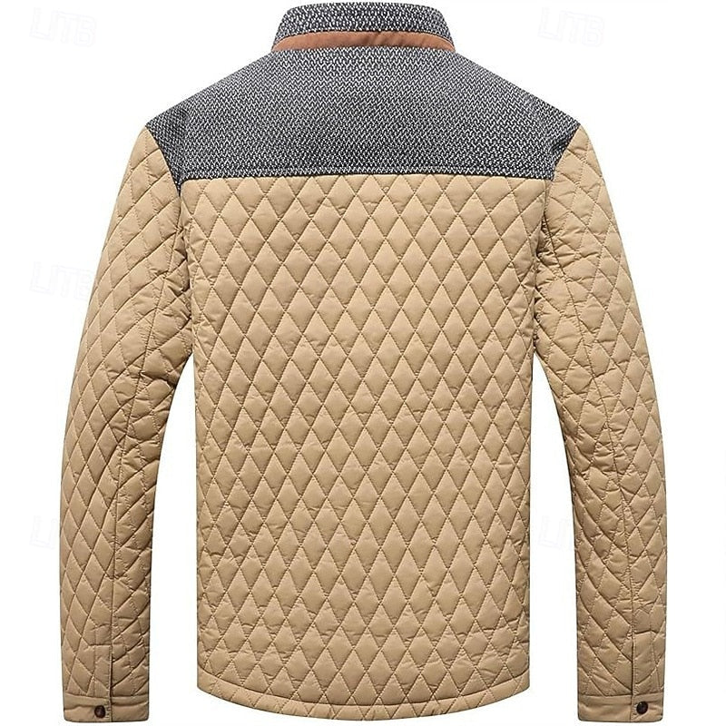 Maxwell | Quilted Stand-Collar Jacket