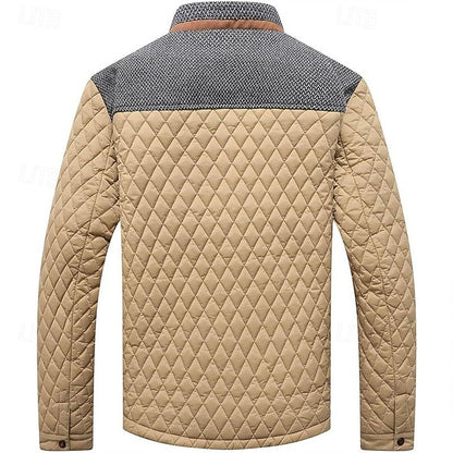 Maxwell | Quilted Stand-Collar Jacket