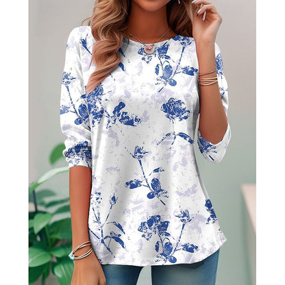 Marjorie | Floral Long-Sleeve Top
