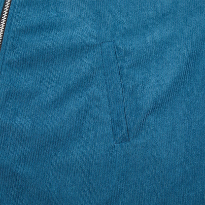 Hamish | Ribbed Zip Jacket
