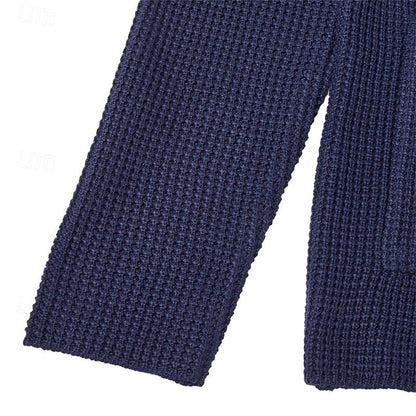 Fabian | Stand-Collar Button Cardigan