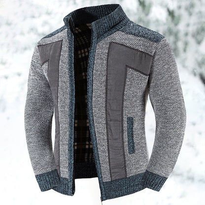 Bryson | Textured Zip Cardigan